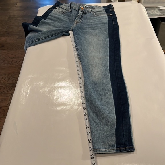 7 For All Mankind Gwenevere Skinny Ankle Size 27 - Picture 7 of 16